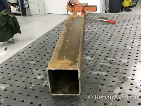 Изготовление площадки для установки лебедки