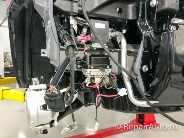 Установка лебедки на Volkswagen Caravelle