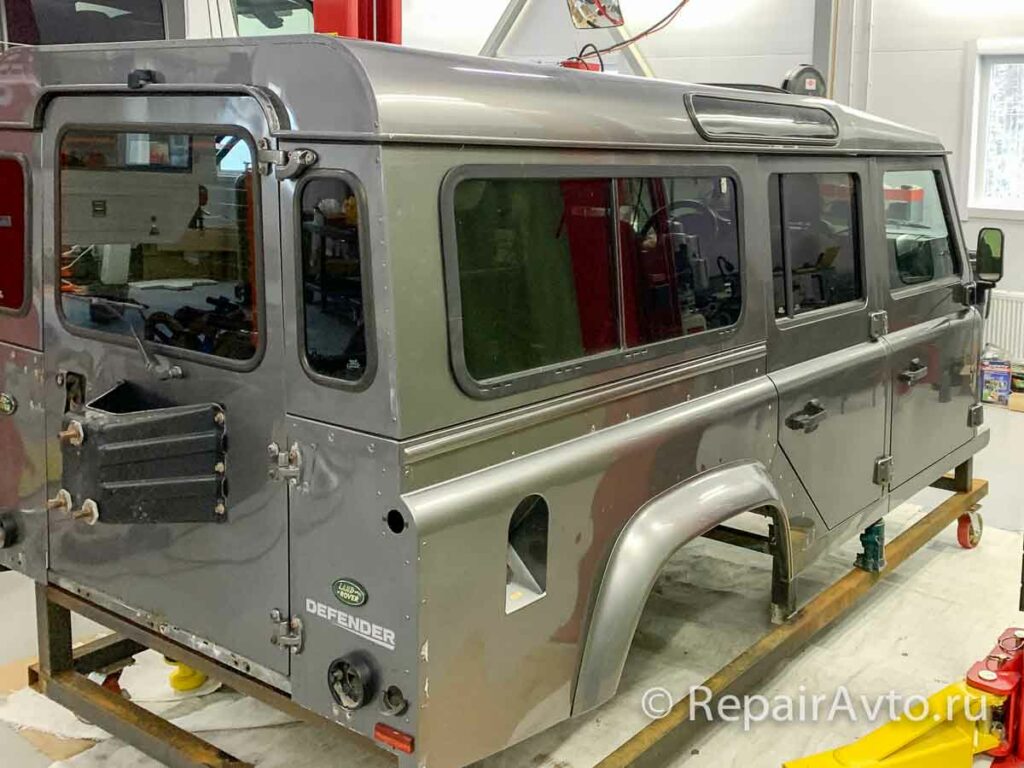 Разборка кузова Land Rover Defender