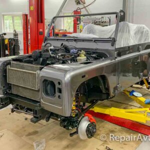 Сборка Land Rover Defender Cabriolet