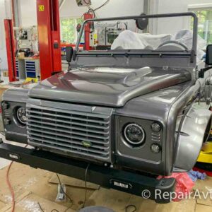 Сборка Land Rover Defender Cabriolet