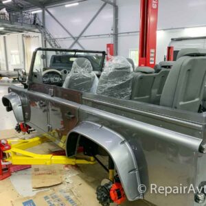 Сборка Land Rover Defender Cabriolet