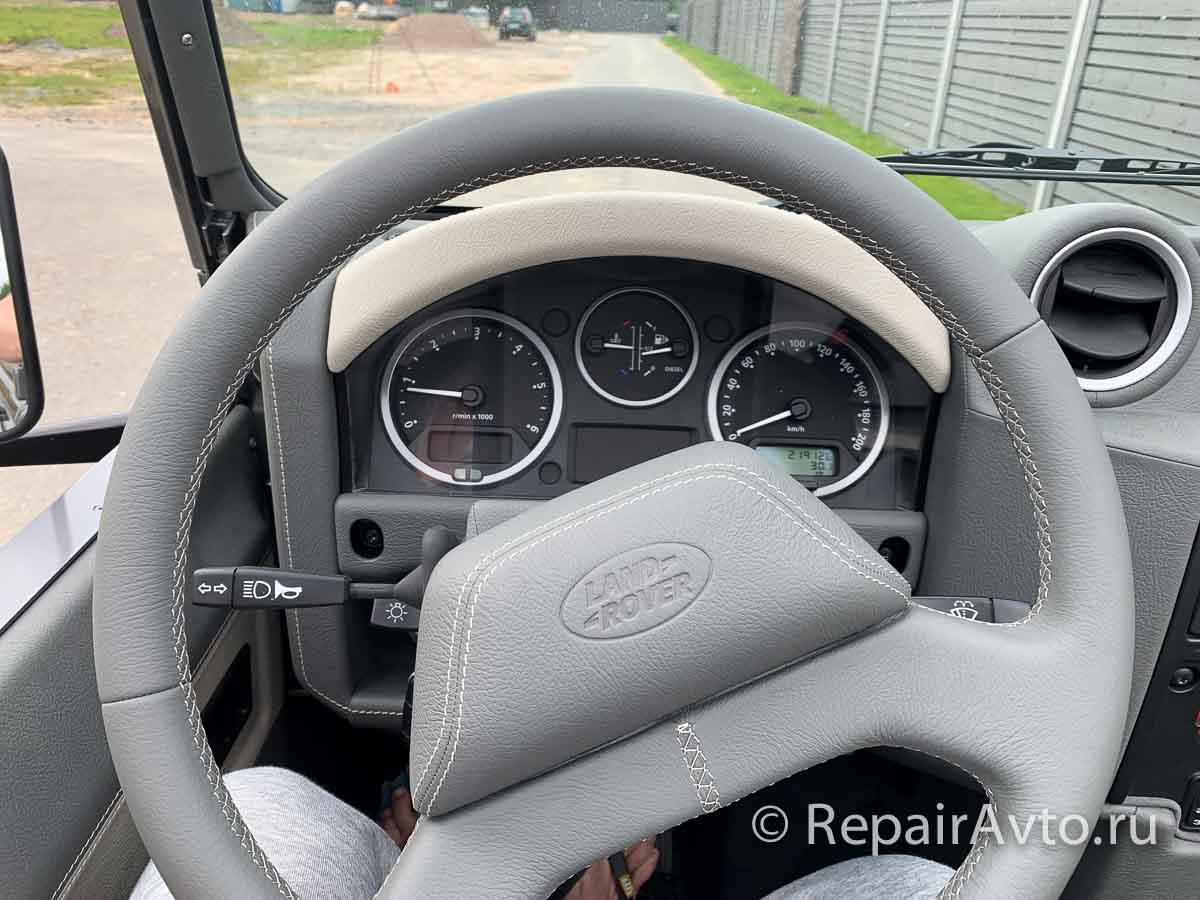 Сборка Land Rover Defender Cabriolet